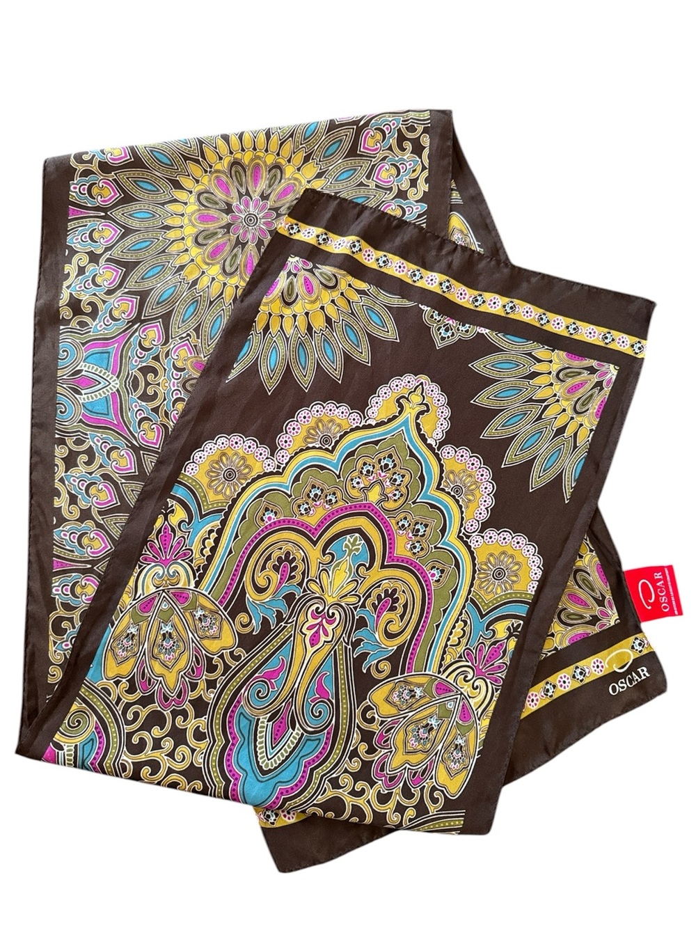 Oscar De La Renta Silk Scarf